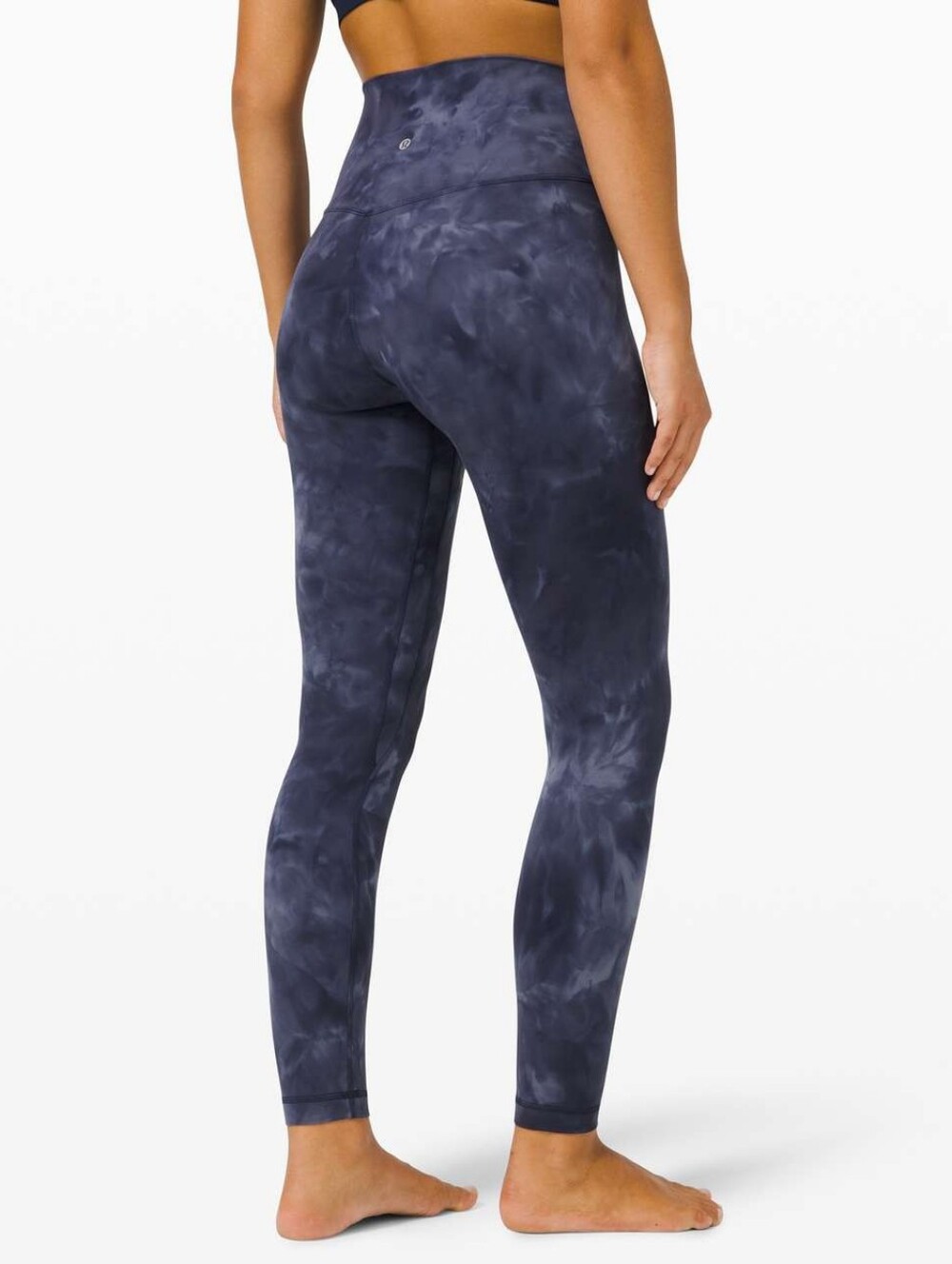 Lululemon Align Pant 25" *Diamond Dye Asphalt Grey True Navy Size 2 EUC